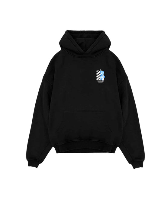 SHUTDOWN TEDDY OVERSIZED HOODIE